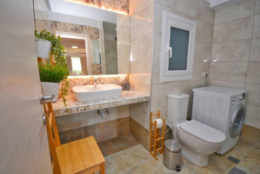 Potamos Deluxe White Apartment Eksteriør billede