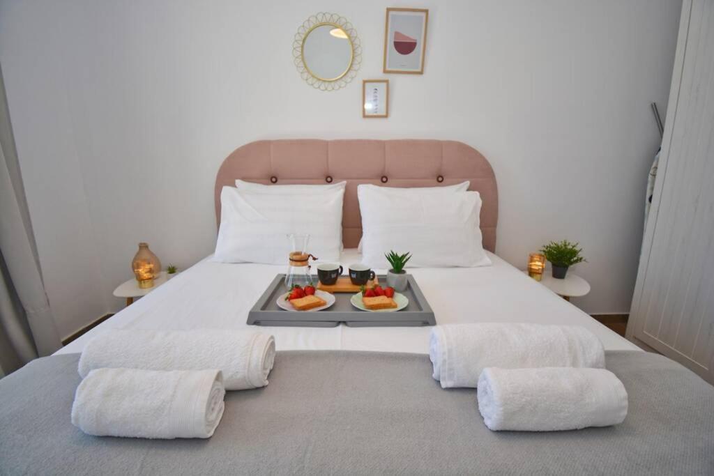 Potamos Deluxe White Apartment Eksteriør billede